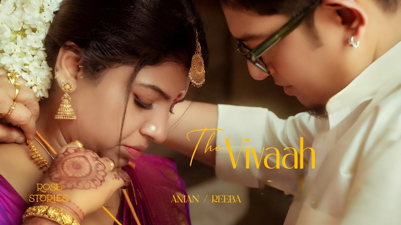 Our Vivaah story | Aman Bhymi | Reeba Roy | Mookambika | Kollur | Rose Stories #wedding #amanbhymi 