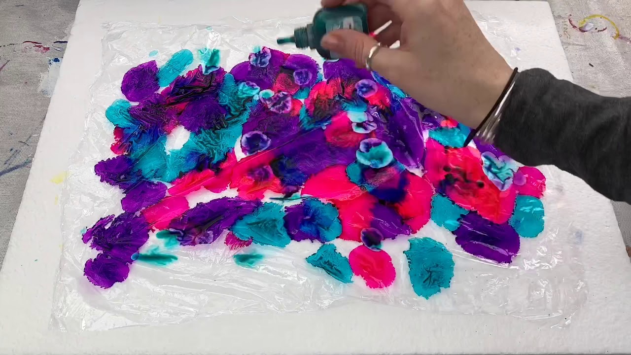 CRACKLE EFFECT WITH ALCOHOL INK