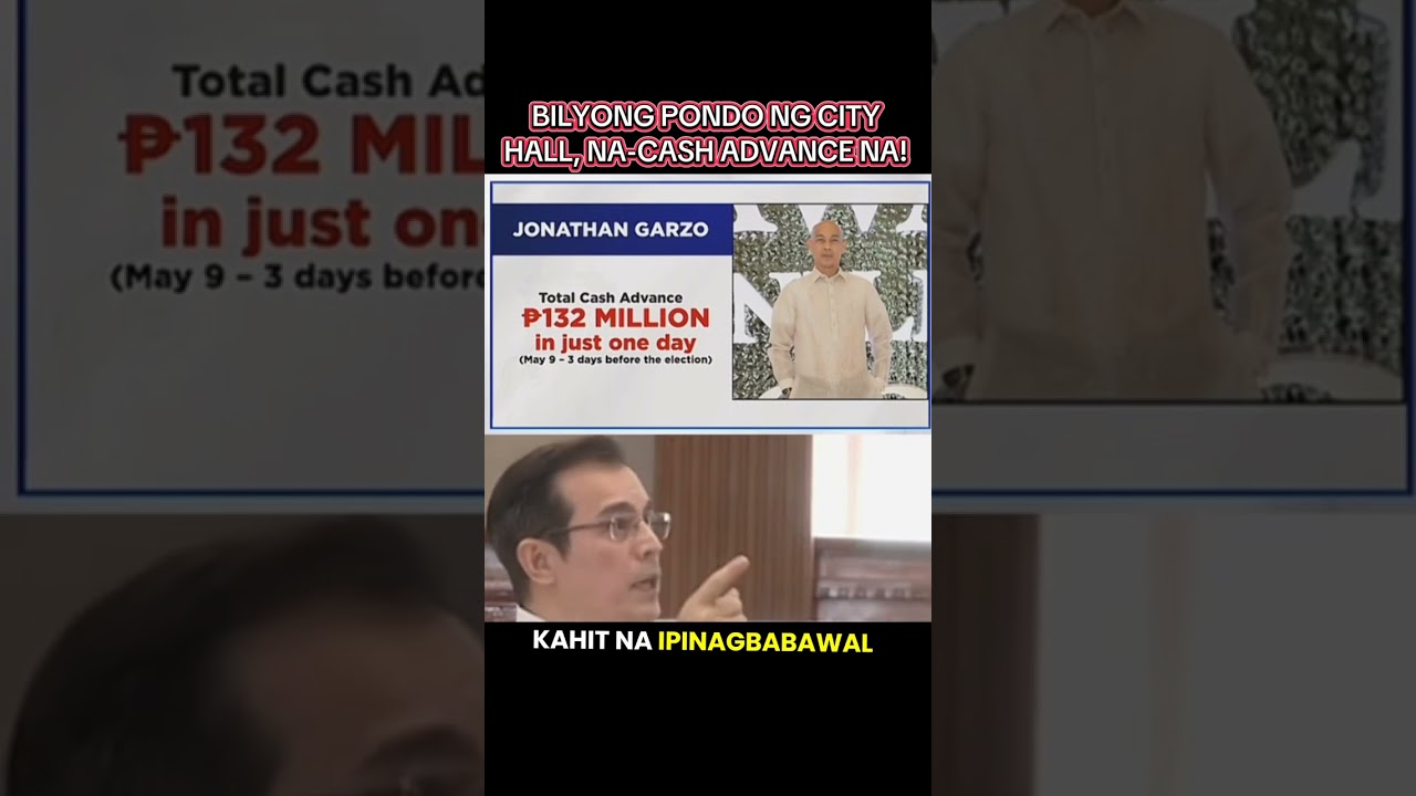Pondo ng Manila City Hall, na-cash advance na!