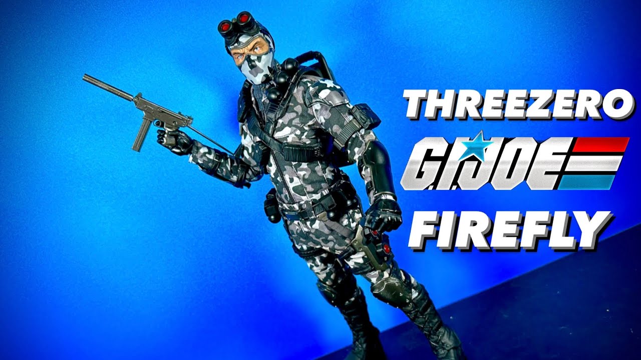 UNLEASHING COBRA!!!!! Threezero GI JOE FireFly Sixth Scale Figure!!!