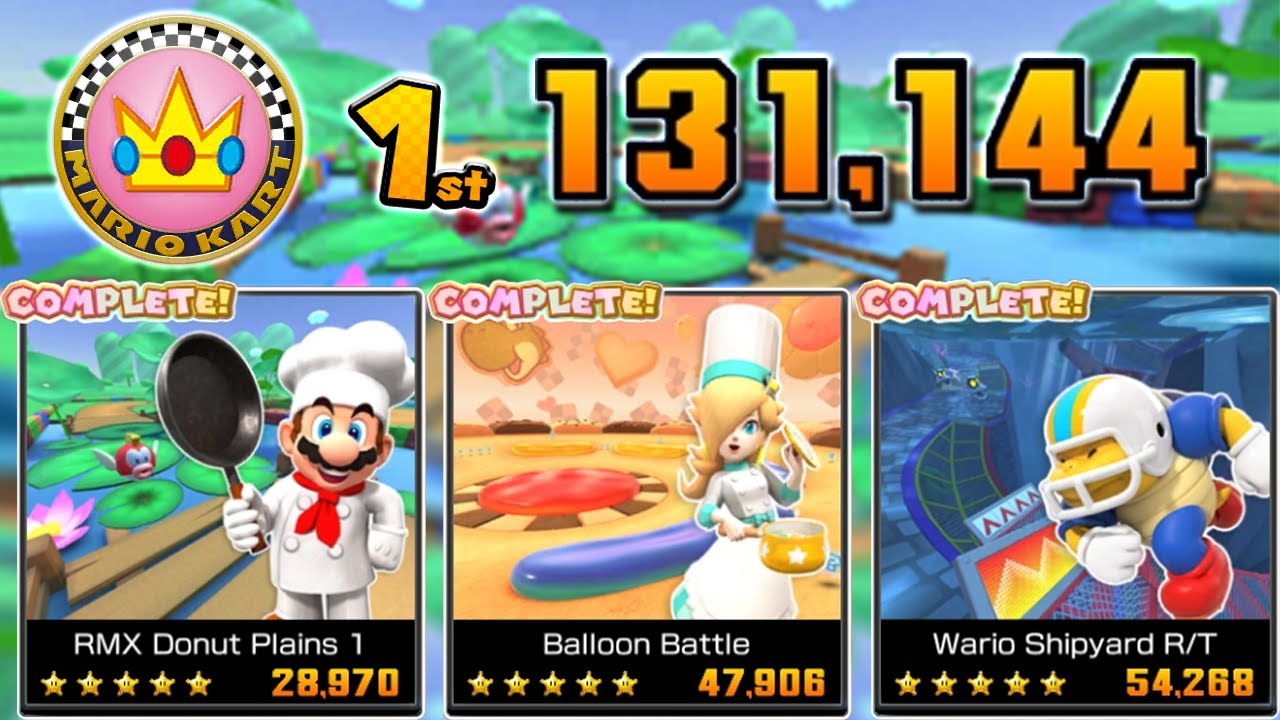 BALLOONS!! | Battle Tour Week 1 (131K) - Mario Kart Tour Ranked Cup Recap | Tier 80 | Lv 271