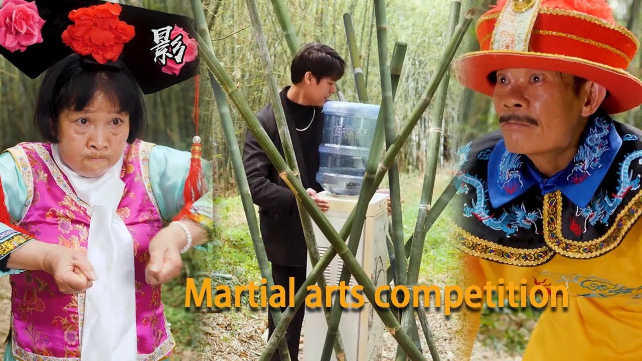 In the martial arts hegemony, the ghost dad’s toad kung fu battles with mom Rong!