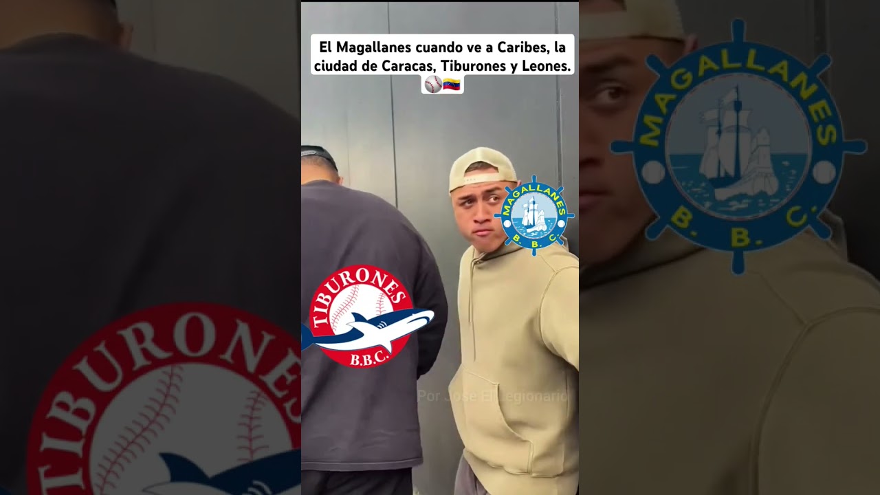 El Magallanes cuando ve a Caribes, la ciudad de Caracas, Tiburones y Leones. ⚾️🇻🇪 #LVBP