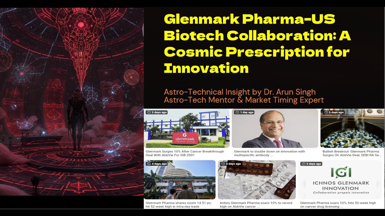 Massive Breakout Ahead? Glenmark + US Biotech Deal 💊 Uranus in Gemini Impact | Dr Arun Singh