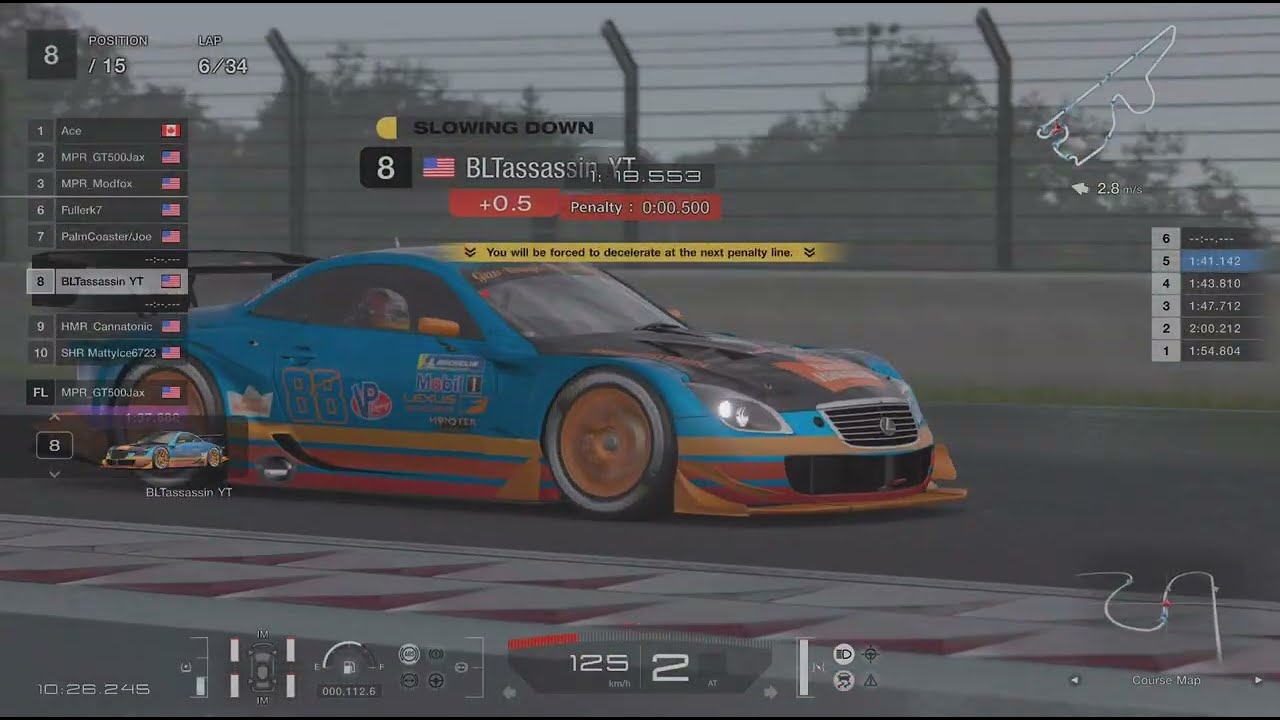 GT7 - GBRL at Fuji, Japan in the rain, Gr2 Oldies