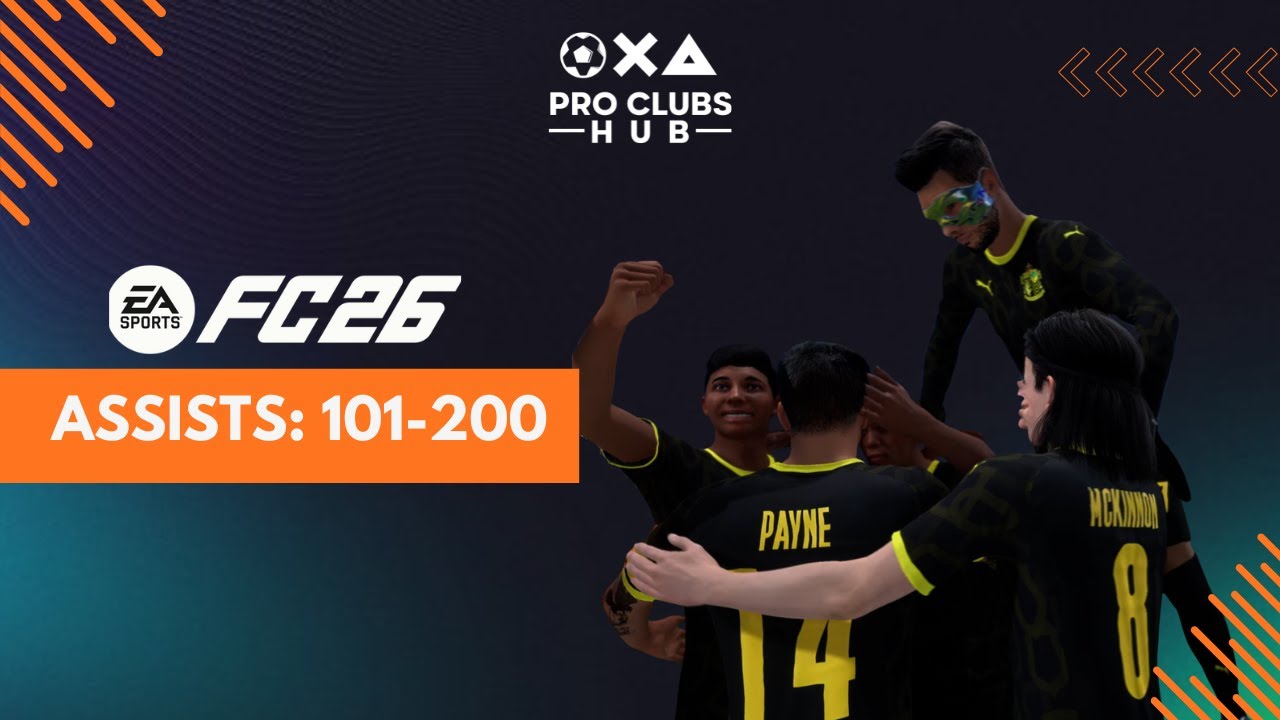 FC 26: Clubs Assists - 101-200