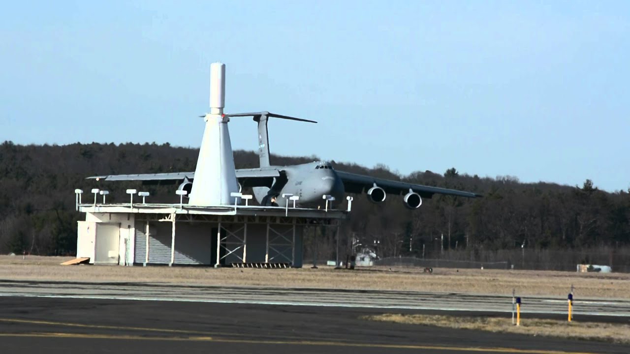 C-5M Super Galaxy | Landing at Westfield-Barnes Regional Airport [KBAF]