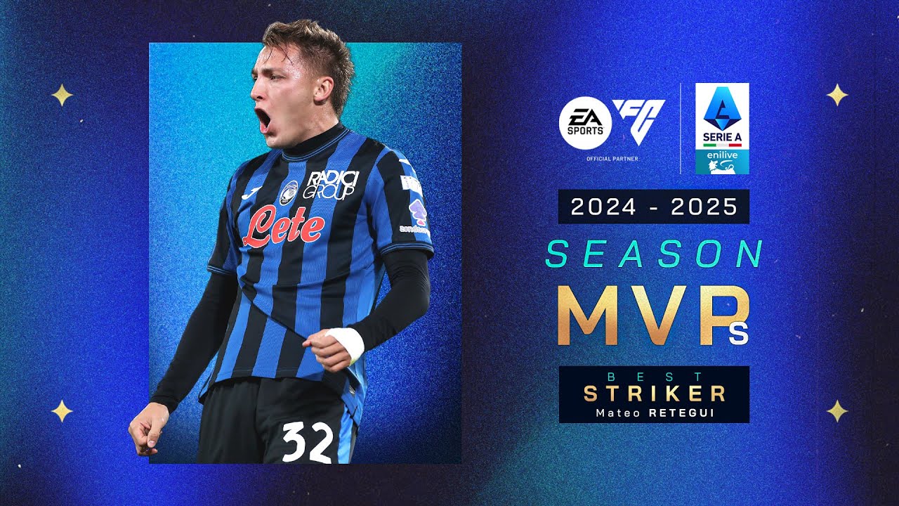 Mateo Retegui: Best Stricker of the 2024/25 season | Serie A 2024/25