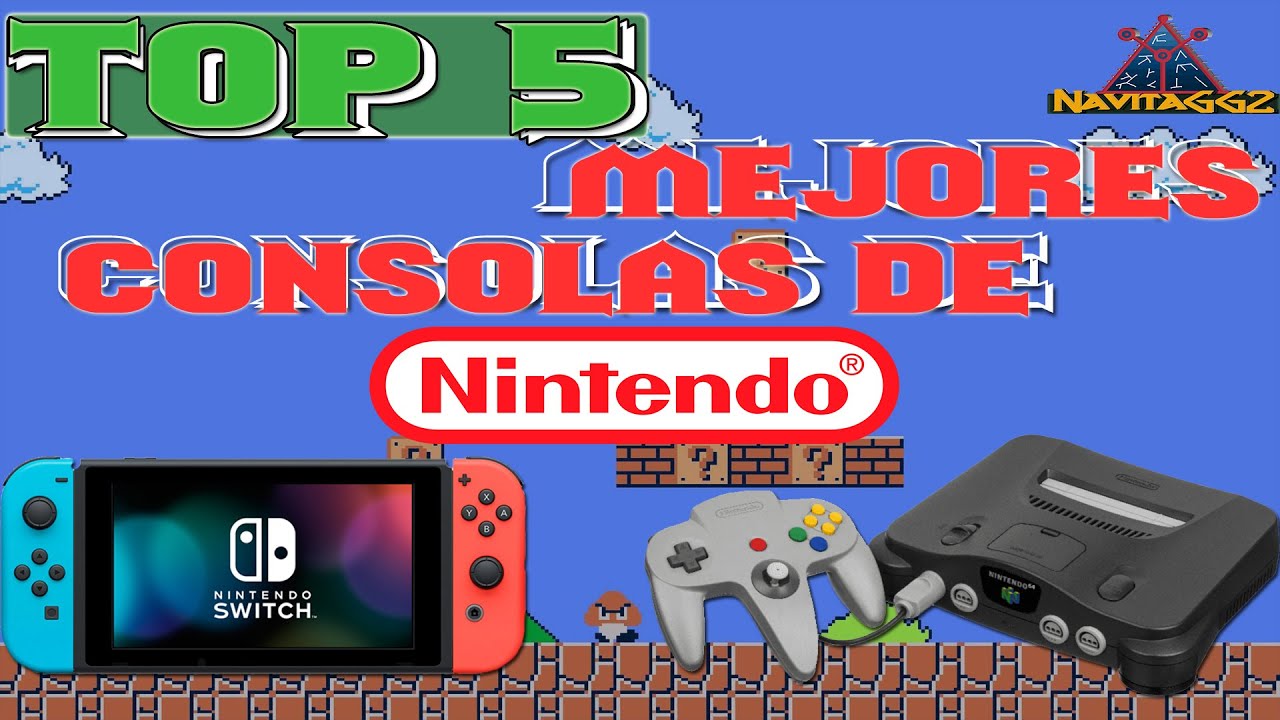 TOP 5 MEJORES CONSOLAS DE NINTENDO!! (ACTUALIZADO 2021)