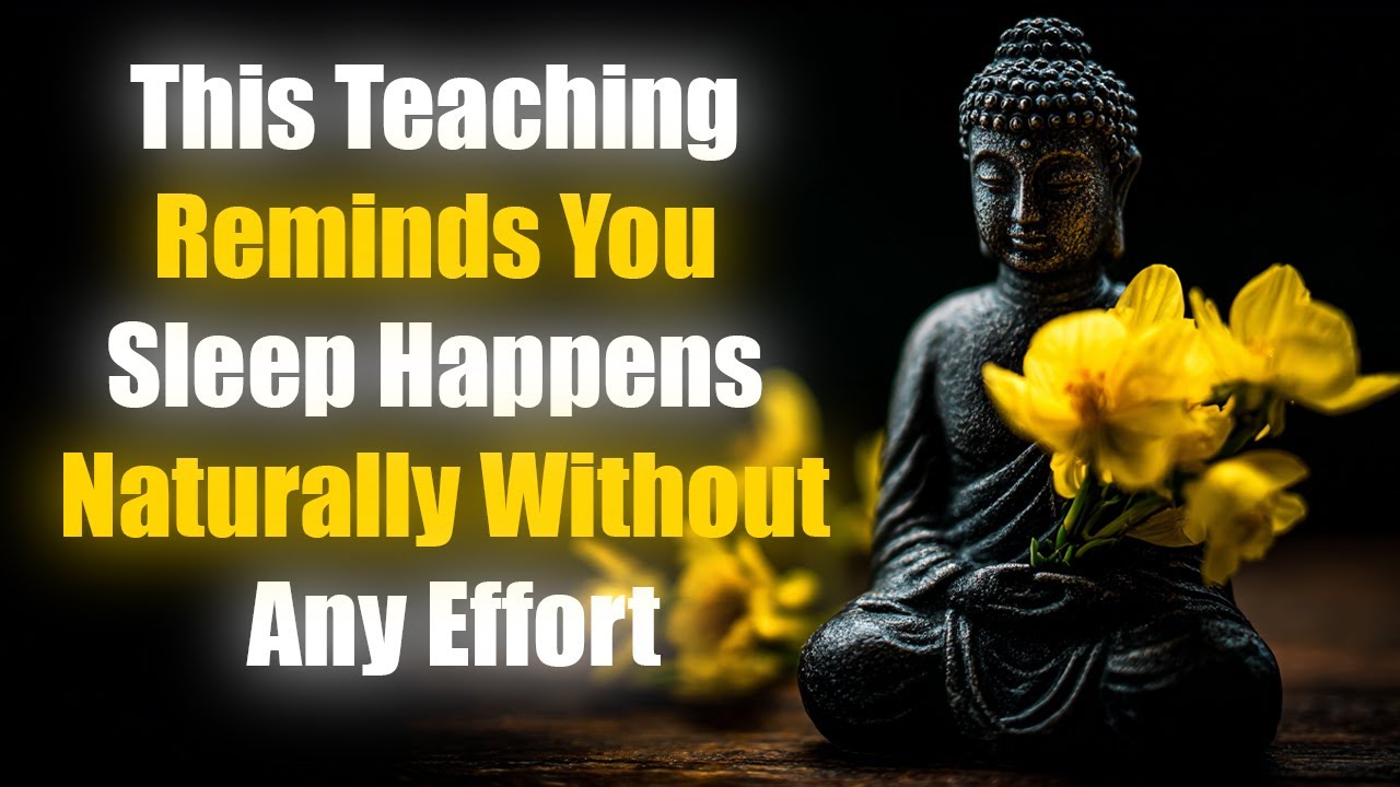 Listen to This When Life Feels Heavy ☁️ Buddha’s Teachings on Letting Go and Acceptance