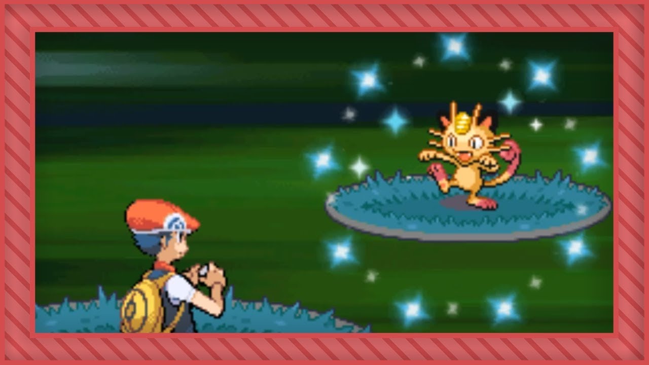 [LIVE] Shiny Meowth after 52,612 REs in Diamond + 2 appreciated Pikachu [Phase 4 + Repel Trick]