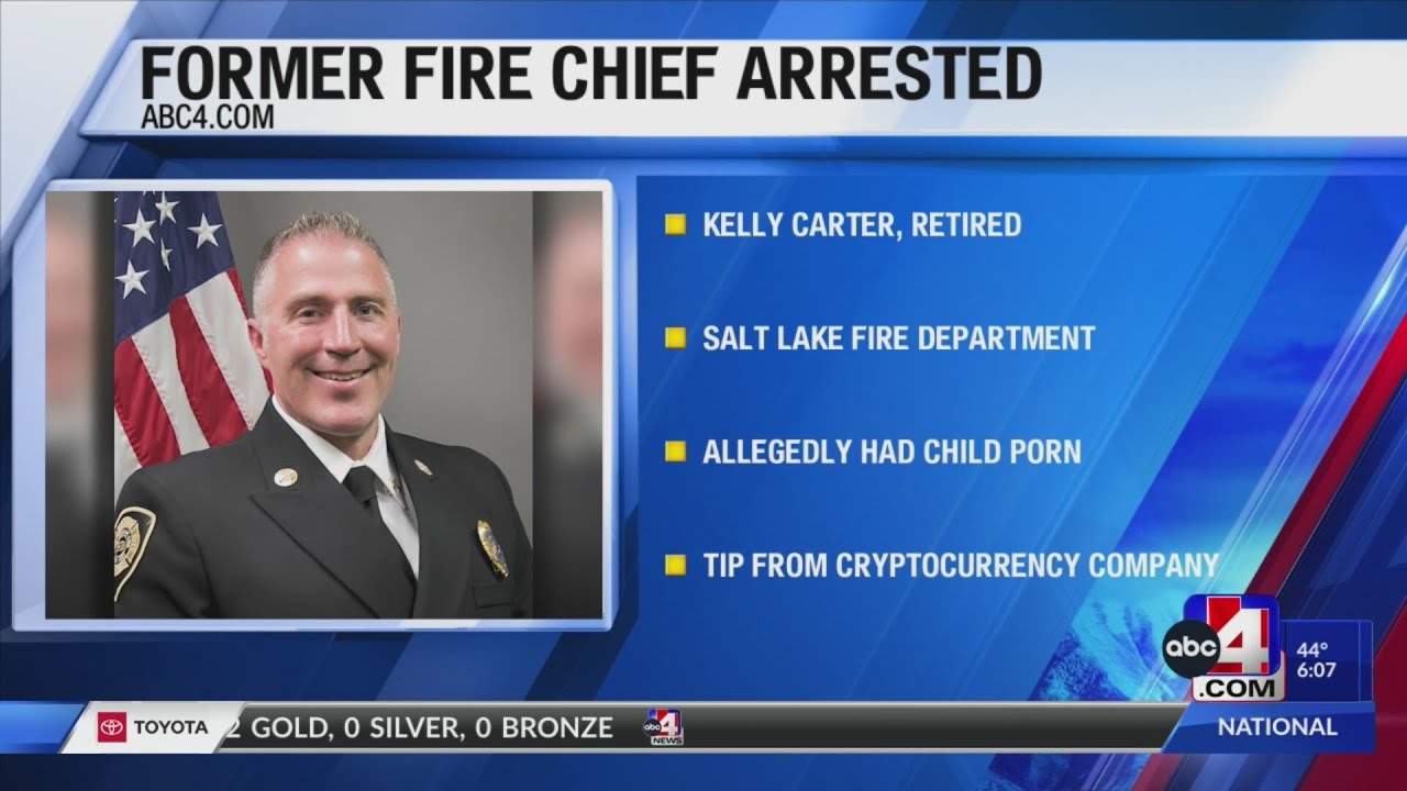 Former SLC firefighter arrested for CSAM, allegedly viewed it while on duty
