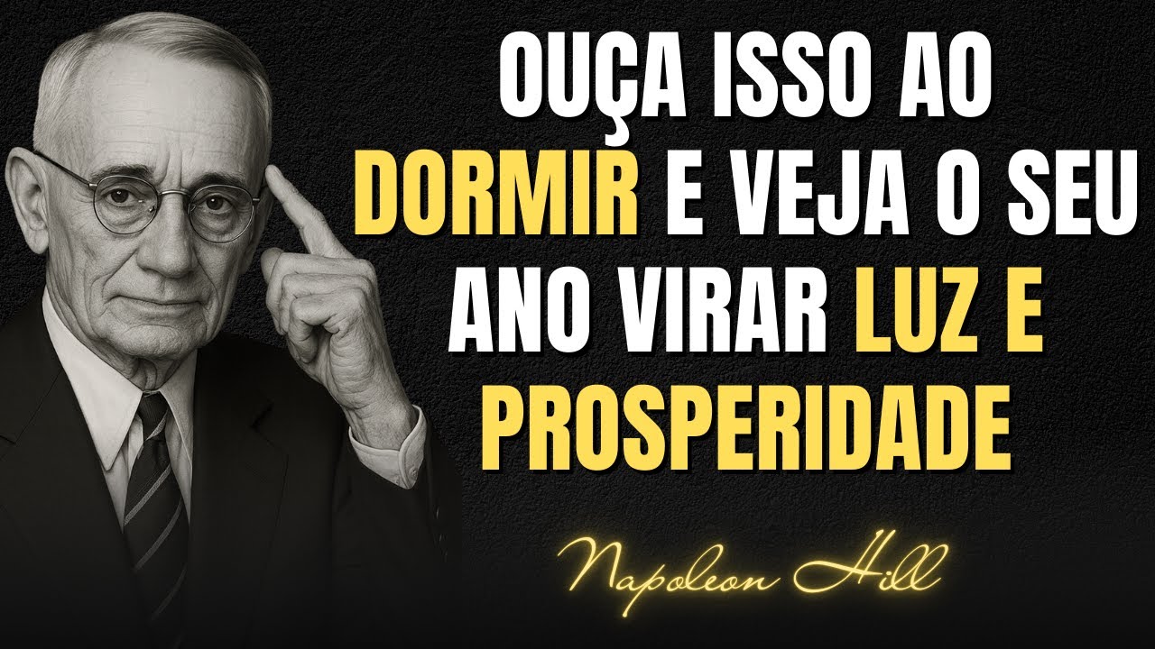 Ouça Esta Mensagem Essa Noite e ATIVE Luz e Abundância para o Seu Ano | Napoleon Hill