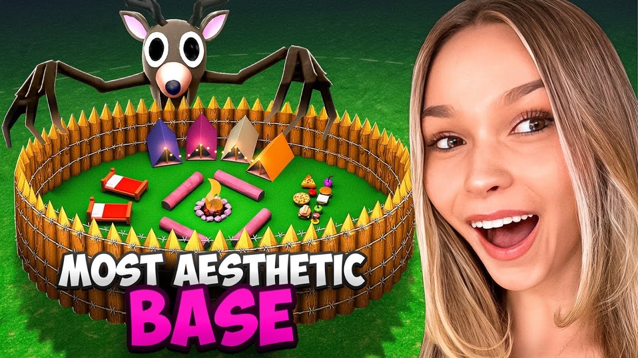 I Built The MOST Aesthetic Base in 99 Nights in the Forest!