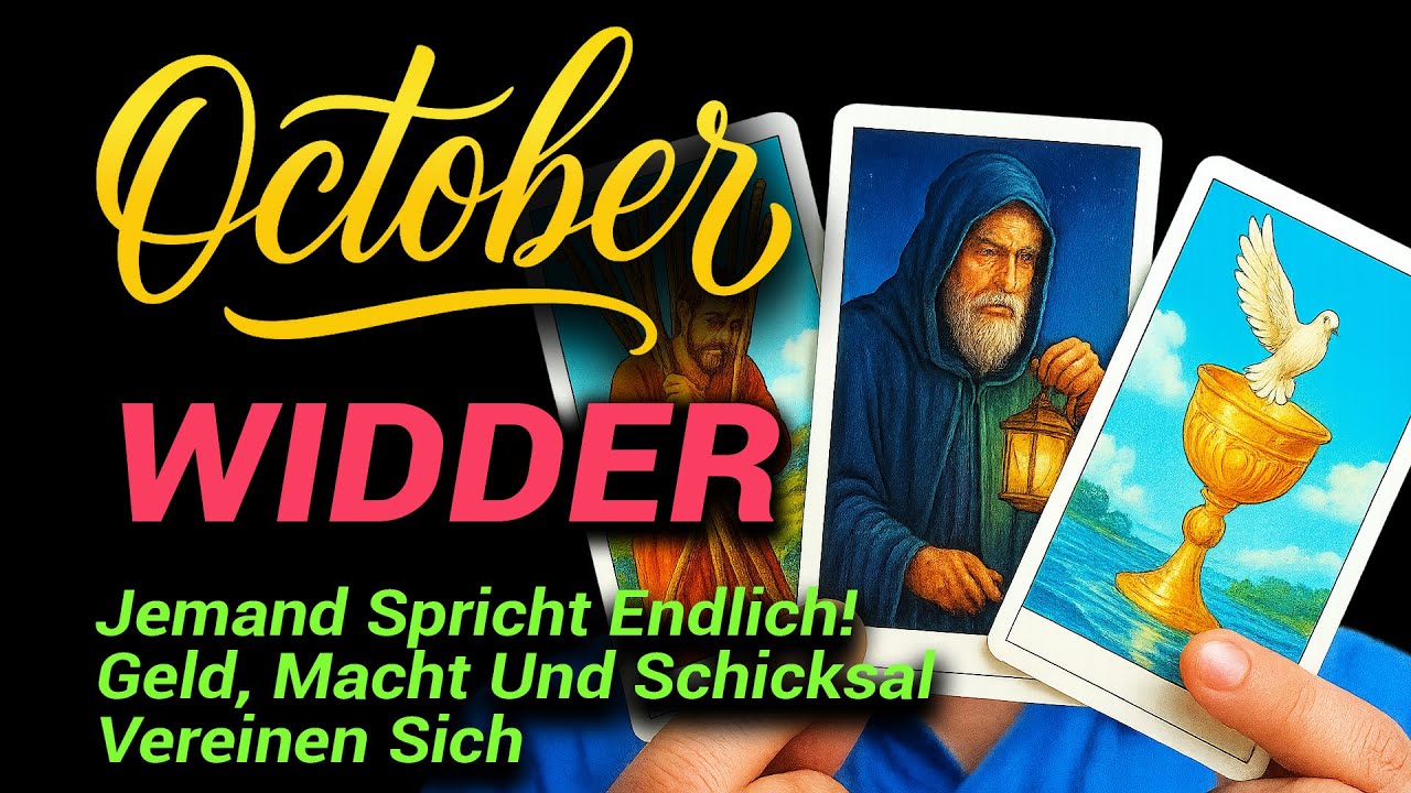 Widder ☀️ Jemand Spricht Endlich! Geld, Macht Und Schicksal Vereinen Sich.☀️