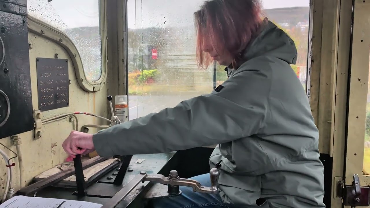 I drive a Class 03 diesel shunter!