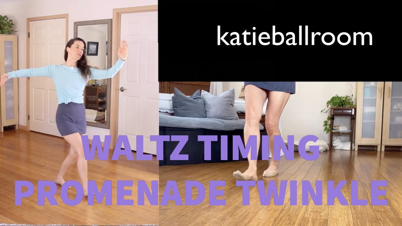 WALTZ TIMING|basic vs advanced promenade twinkle|BALLROOM TECHNIQUE|how to