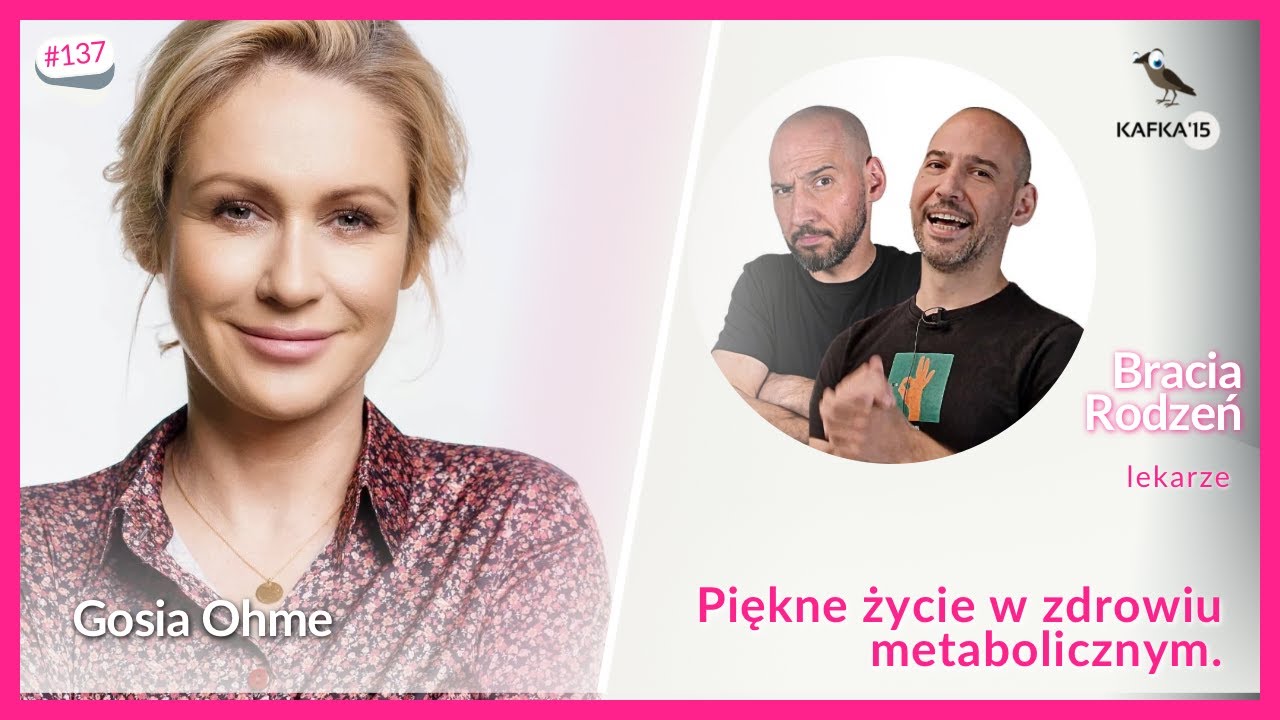 Zdrowie metaboliczne i piękne życie - Bracia Rodzeń Gosia Ohme | Kafka’15 odc. 137