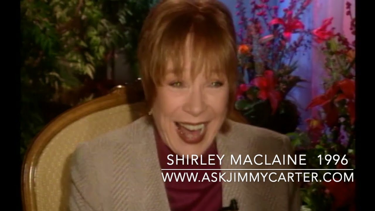 Shirley MacLaine talks about her career with Jimmy Carter 1996
