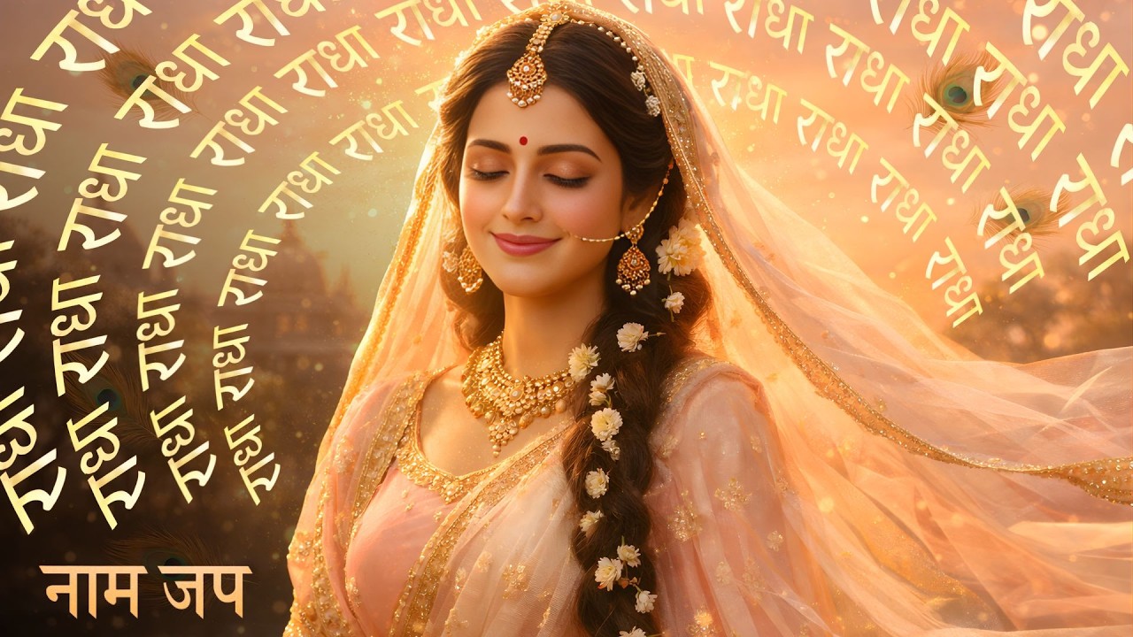 राधा नाम जप | Radha Radha Dhun | Radha Dhun for Peace & Bhakti | Bhajan Marg | Aayush Grover