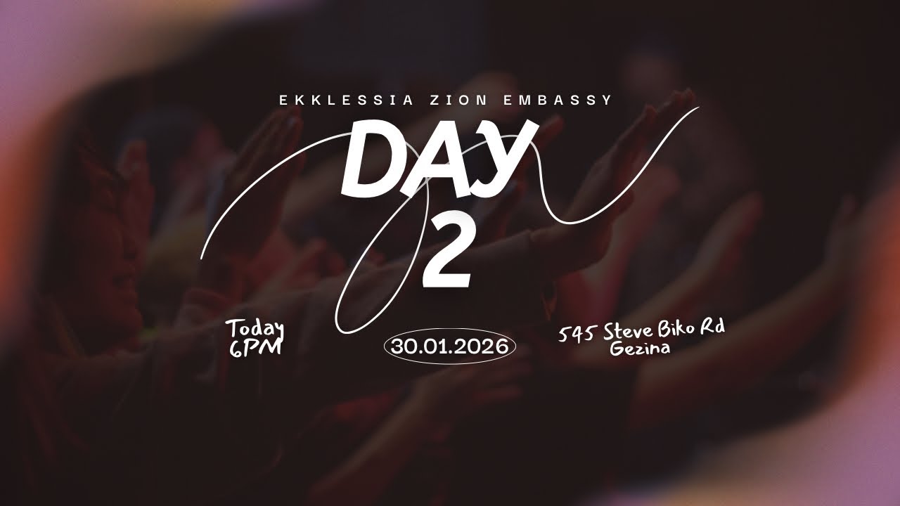 3 DAYS OF CONSECRATION - DAY 2 // Pastor Ralph Kapiamba