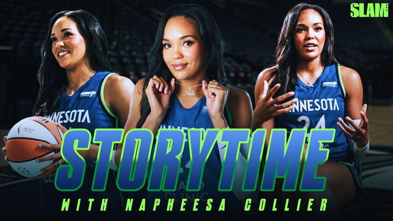 Storytime with Napheesa Collier | Minnesota Lynx Star Covers SLAM 257