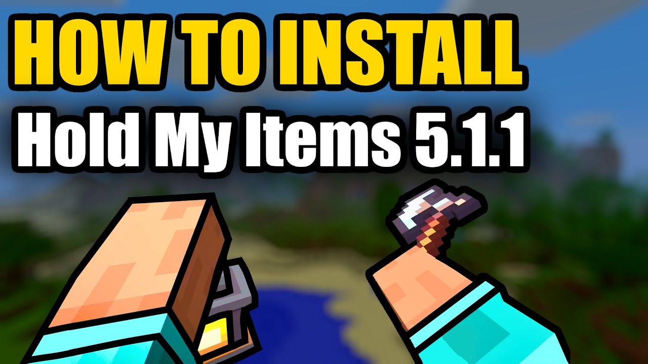 Как установить Hold My Items 5.1.1 для Minecraft Java! (1.21.11)