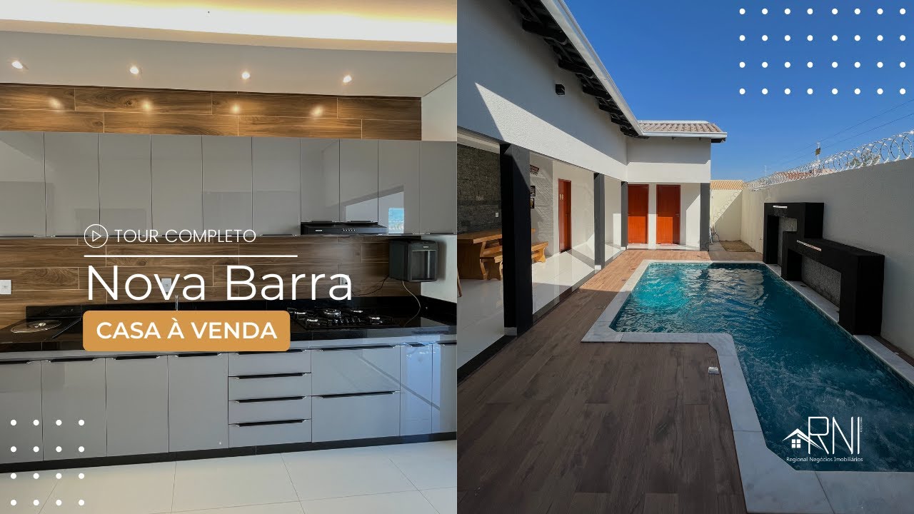 Tour | Casa com 2 quartos à venda Nova Barra