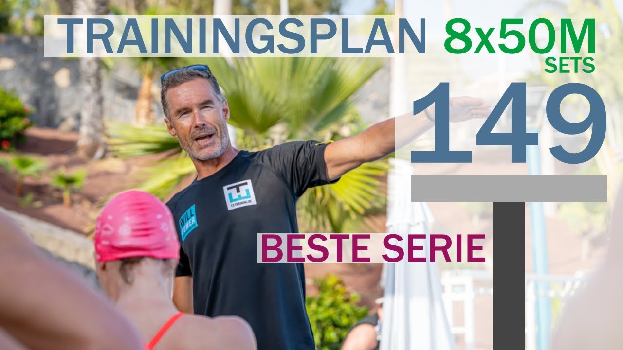 SPEZIAL-TRAINING mit der BESTEN SERIE der WELT! | 8x50 METER als Grundlage vieler Trainingspläne