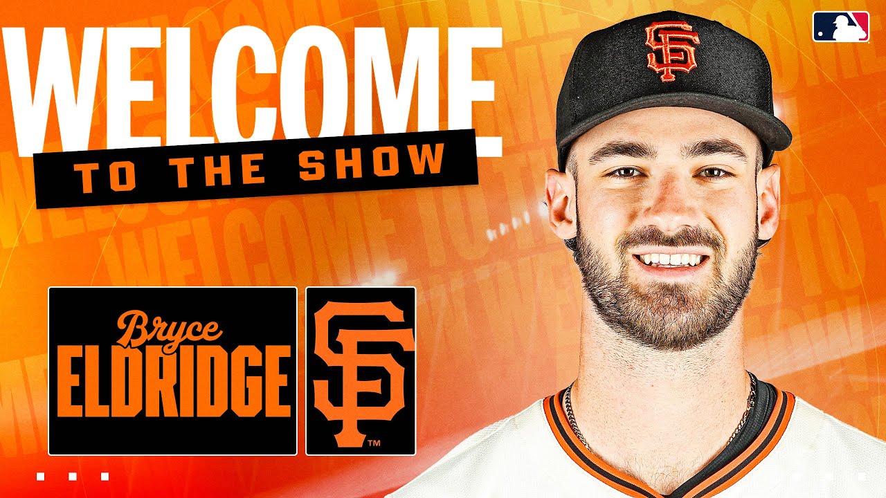 Giants top prospect Bryce Eldridge is making his MLB debut! (Road to the Show highlights!)