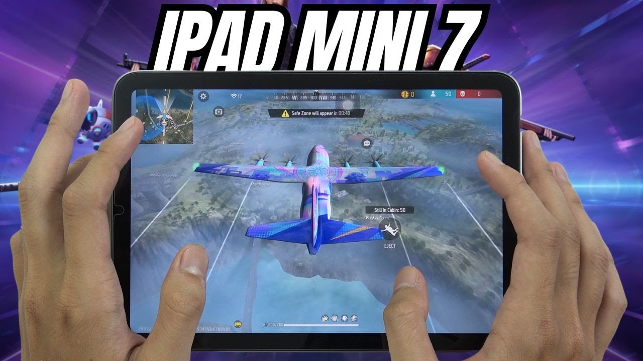 iPad Mini 7 test game Free Fire | Apple A17 Pro