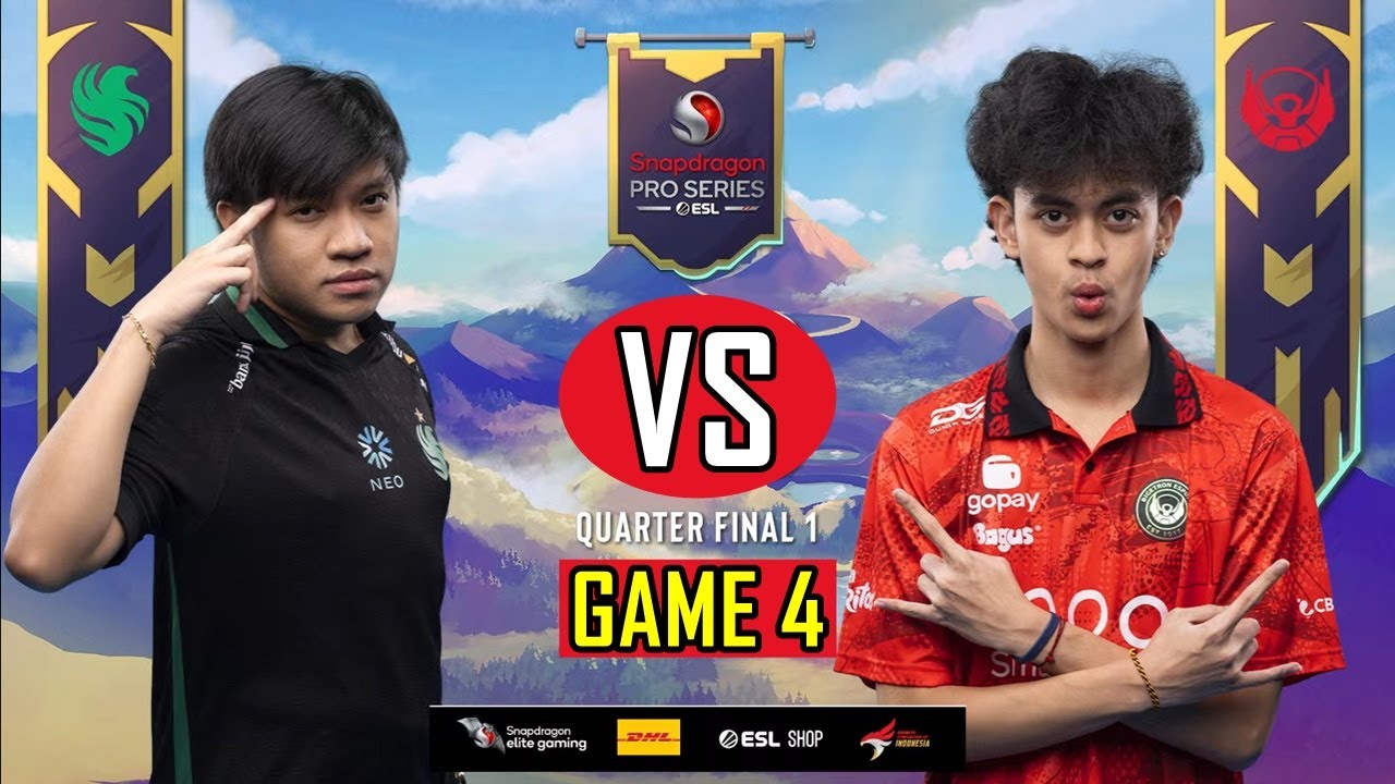 TEAM FALCONS VS BIGETRON ESPORTS - GAME 4 | MLBB - SNAPDRAGON MOBILE MASTERS | FLCN VS BTR [ID]