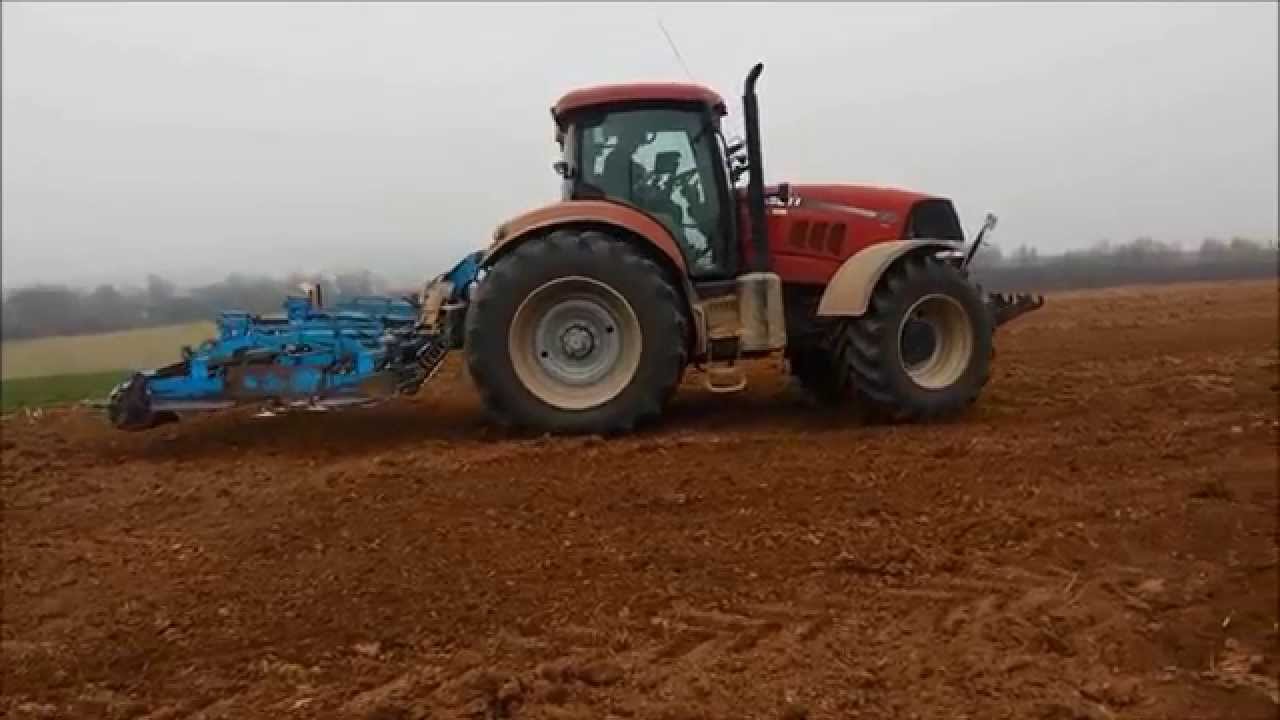Eggen 2015 mit Case Puma 230 CVX und Lemken System Kompaktor