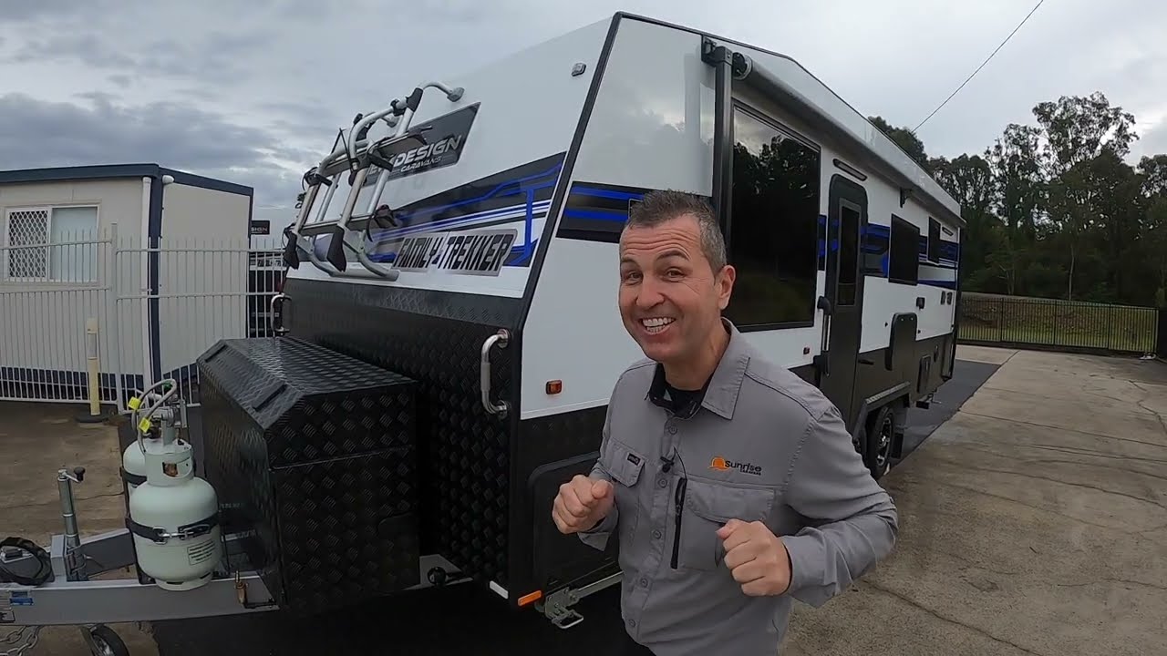 400 Amp Lithium Batteries In New Design Family Trekker 21ft6 Cravan Walkthrough