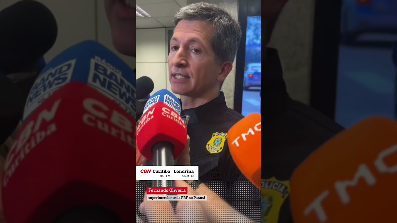 Mortes caem nas rodovias federais do Paraná, mas acidentes seguem em alta em 2025