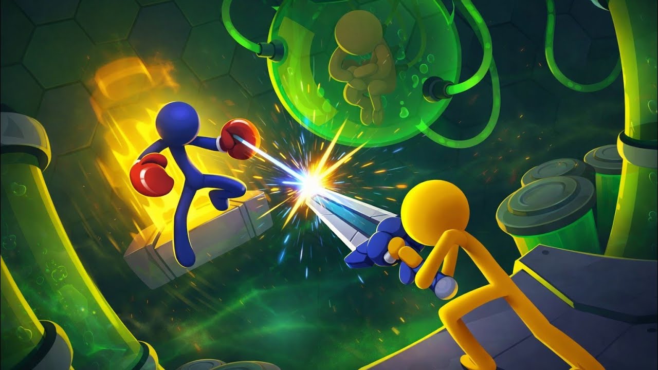 I Fight With Most Advance Weapon 🔪 || stick man fighting 