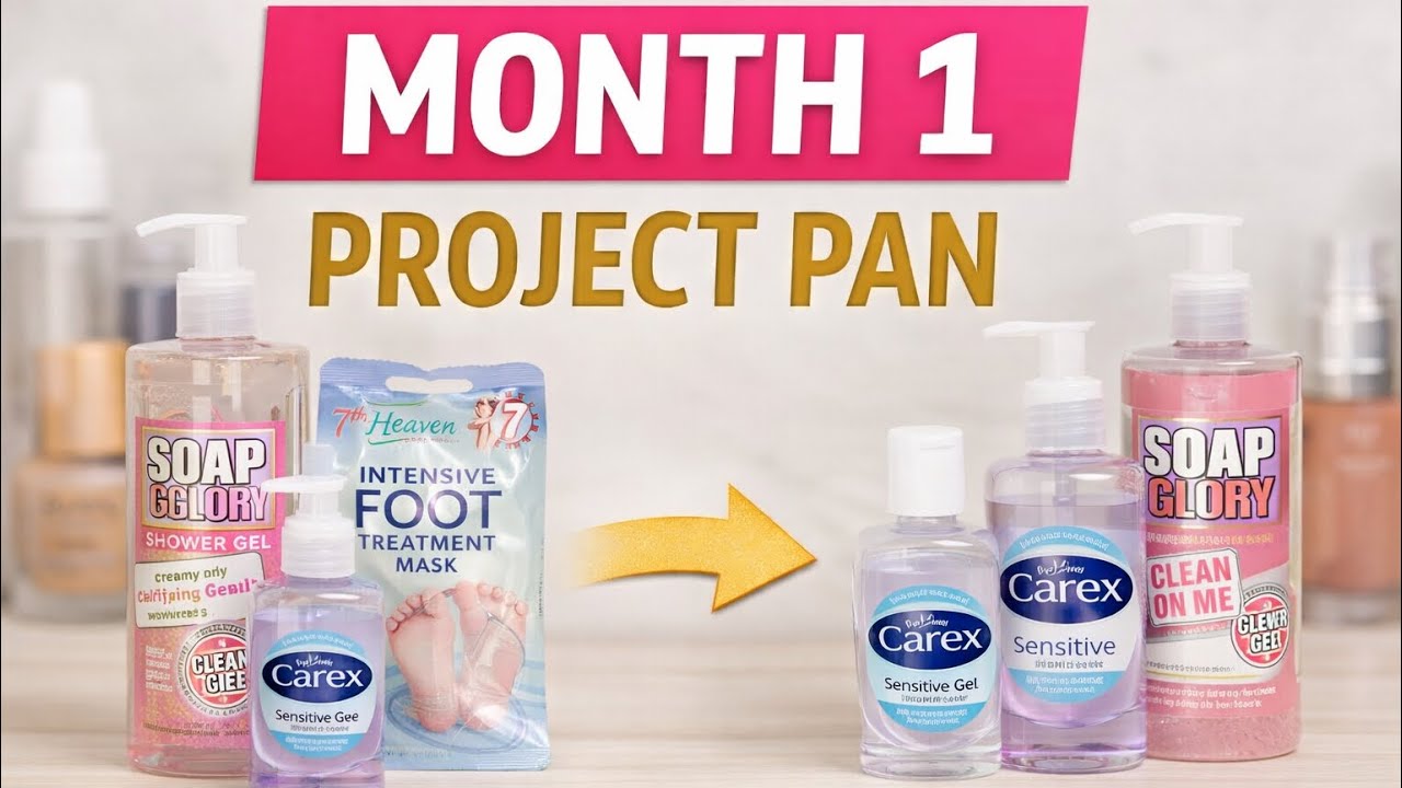 Project Pan 2026 — Month 1 Update | Empties & Replacements 