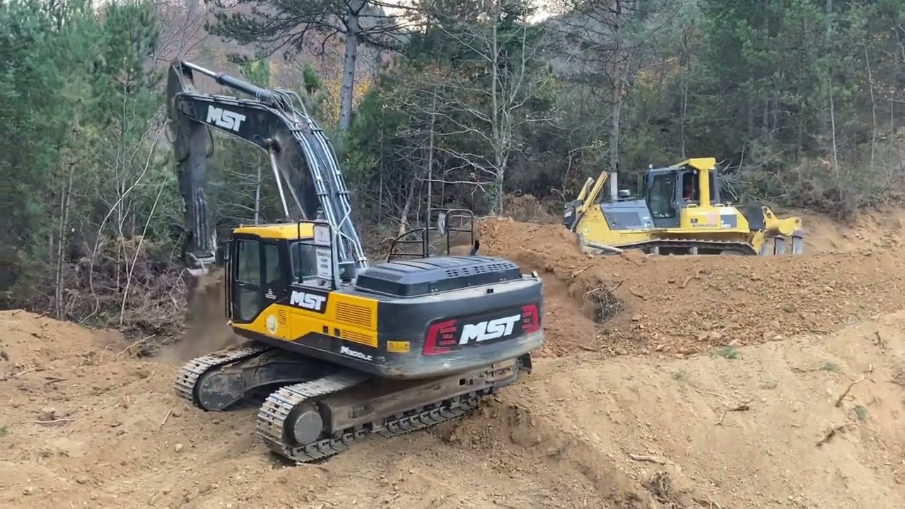 KOMATSU D85 EX DOZER: #komatsu #dozer #bulldozer  #nasılyapılır #keşfet