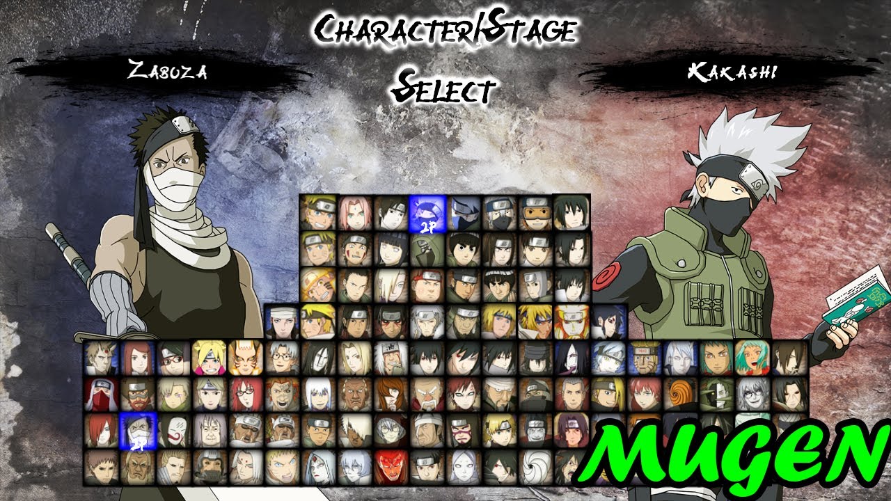 Kakashi Vs Zabuza -Naruto MUGEN Epic Fight