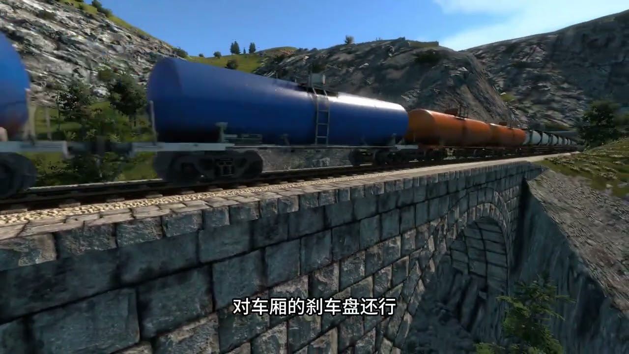 为了能够准时的把货物交给客户，我已经非常努力了 #steam游戏 #我的游戏日常 #模拟游戏请勿当真 #模拟火车 #脱轨山谷
