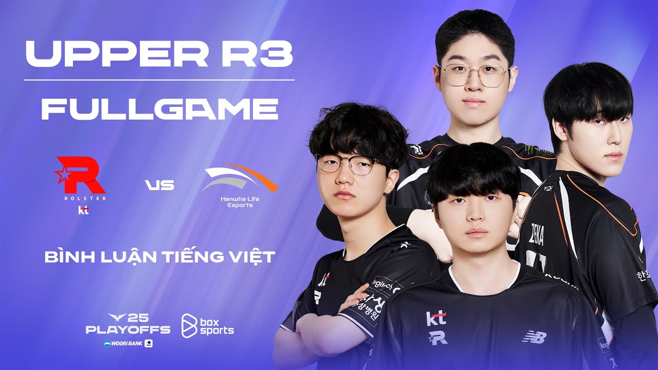 KT vs HLE | Full Game 1, 2, 3 | UPPER ROUND 3 | 2025 LCK PLAYOFFS