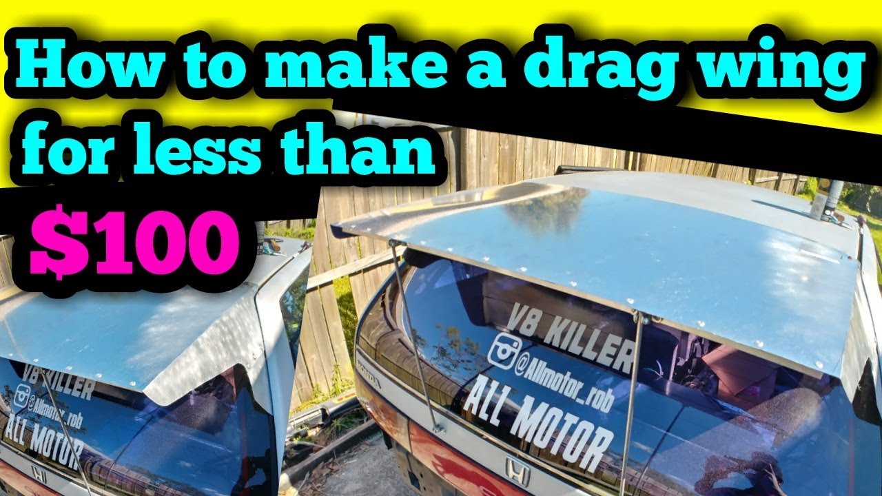 Custom ef drag wing part 1