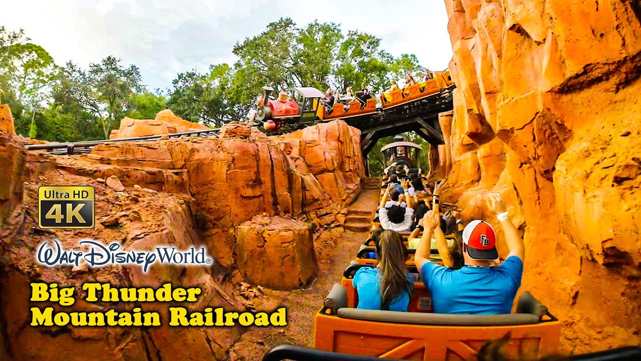 Big Thunder Mountain Railroad Roller Coaster On Ride 4K POV Walt Disney World 2022 10 27