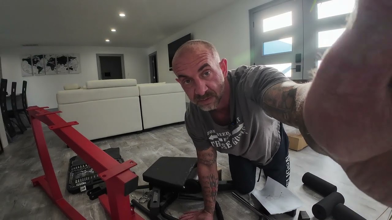 FAGUS H Leg Extension and Leg Curl Machine Home Gym Assembly and 1st impression.