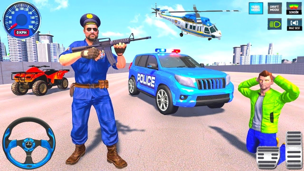 محاكي ألقياده سيارات شرطة العاب سيارات Police Simulator - Android GamePlay #gaming #العاب_سيارات