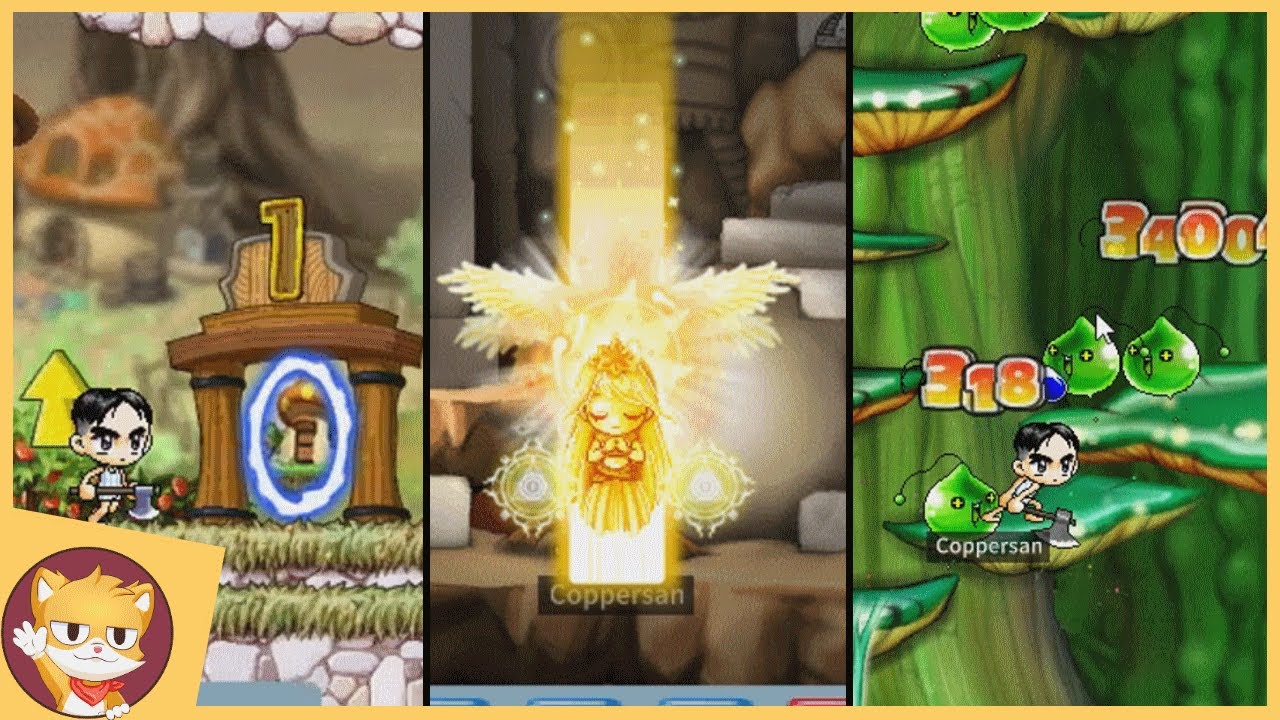 Reliving Old School MapleStory In MapleStory Worlds | Nostalgia