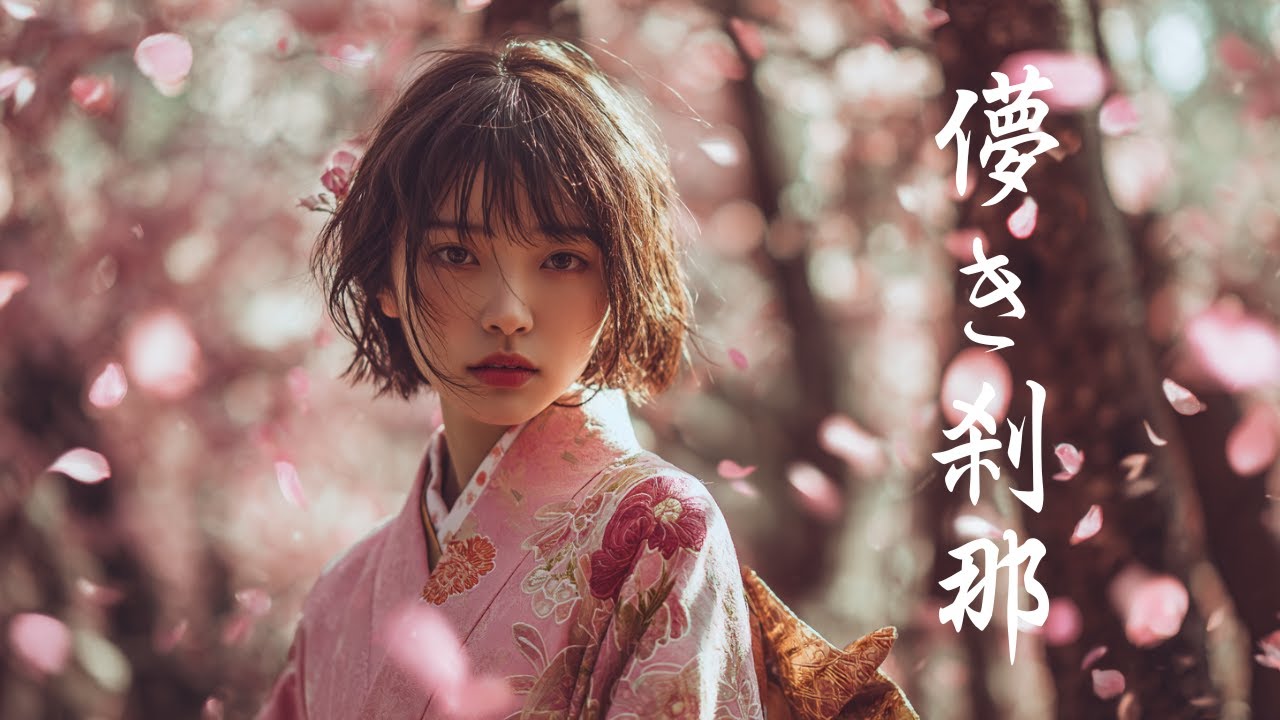儚き刹那｜Hakanaki Setsuna｜Japanese Ballad - 月影が照らす哀しみの詩 (Official Lyric Video)