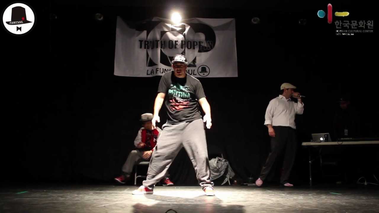 TRUTH OF POPPIN 2013 JUDGE SHOW J ROCK&J SMOOTH