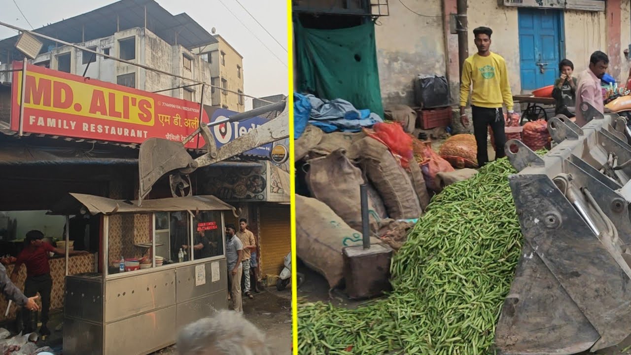 अतिक्रमण पर महानगरपालिका की कार्रवाई.