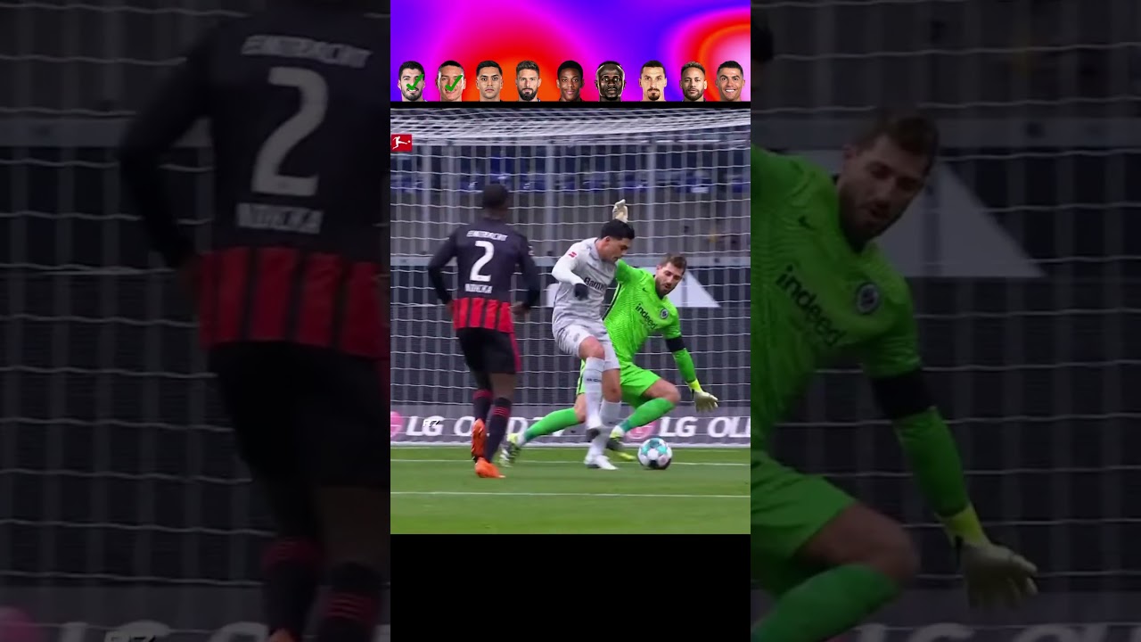 Backheel goals💀 #football #edit #funk